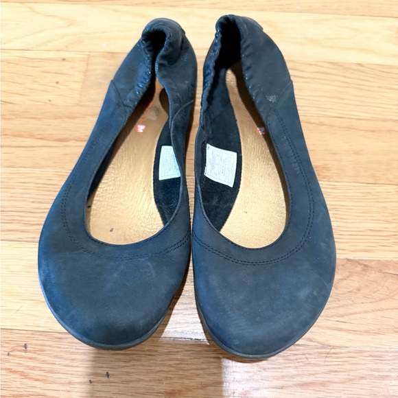 Merrell Vibram Glimmer Glove Ballet Flats – Black | Slip-On Minimalist Shoes - Picture 2 of 9